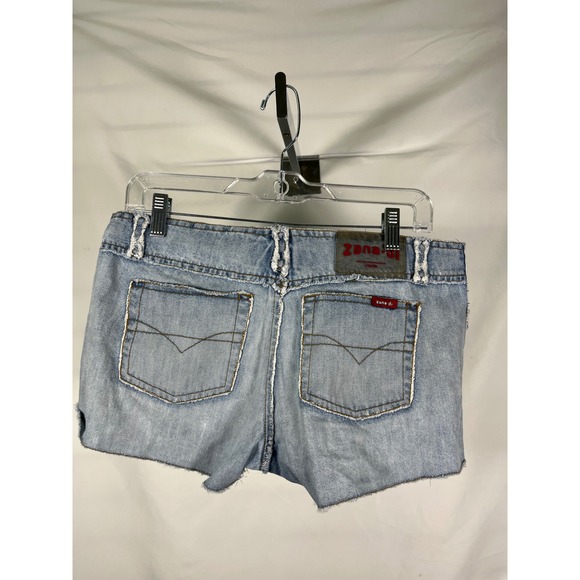 Zana Di Jeans Womens Light Wash Denim Cut Off Shorts Size 9 - Picture 3 of 5